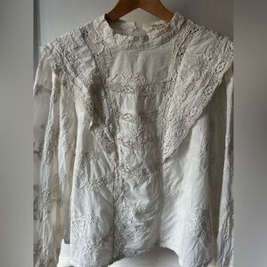 Ultra Pink Victorian Style Shirt XL